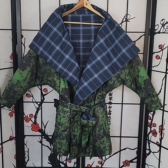 Limited Edition Making The Cut Episode 5 Rinat's Reversible Wrap Coat. - Picture 2 of 12